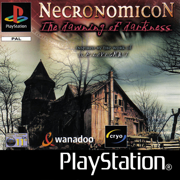 Necronomicon The Dawning of Darkness box art for Playstation